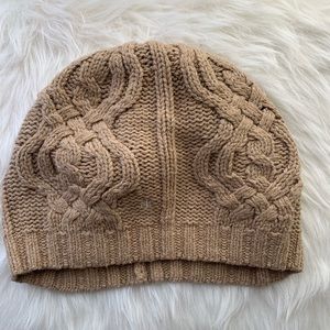 NEVER WORN Ralph Lauren Cable knit Slouch Beanie